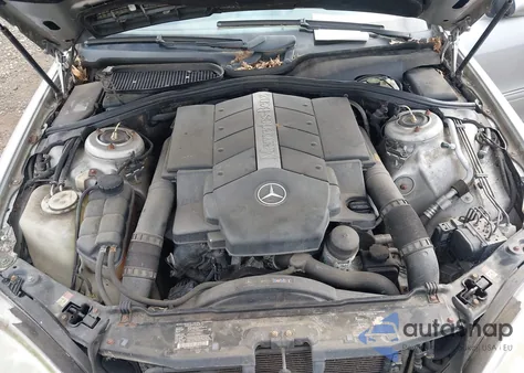 2003 Mercedes-Benz S 500 z USA, uszkodzony, nr VIN WDBNG75J73A320019